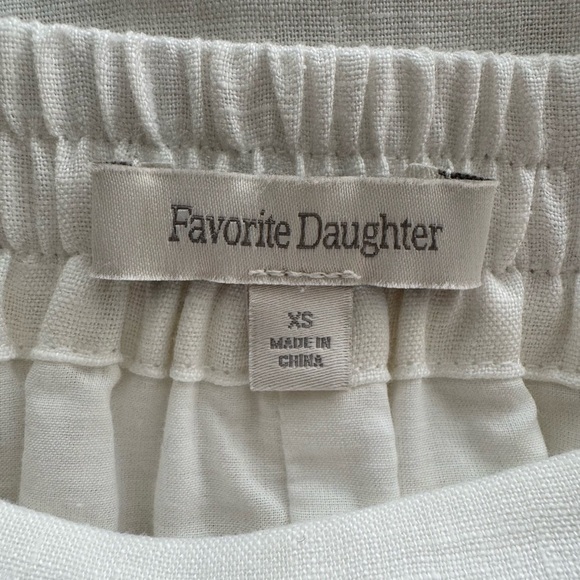 Favorite Daughter Wide Leg Linen Pant 100% Linen New Without Tags - Picture 5 of 17